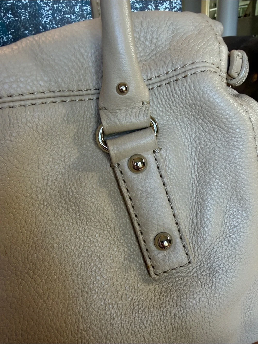 Kate Spade Old Money 2010’s Cobble Hill Leslie Slouchy Pebbled Leather Bag EUC